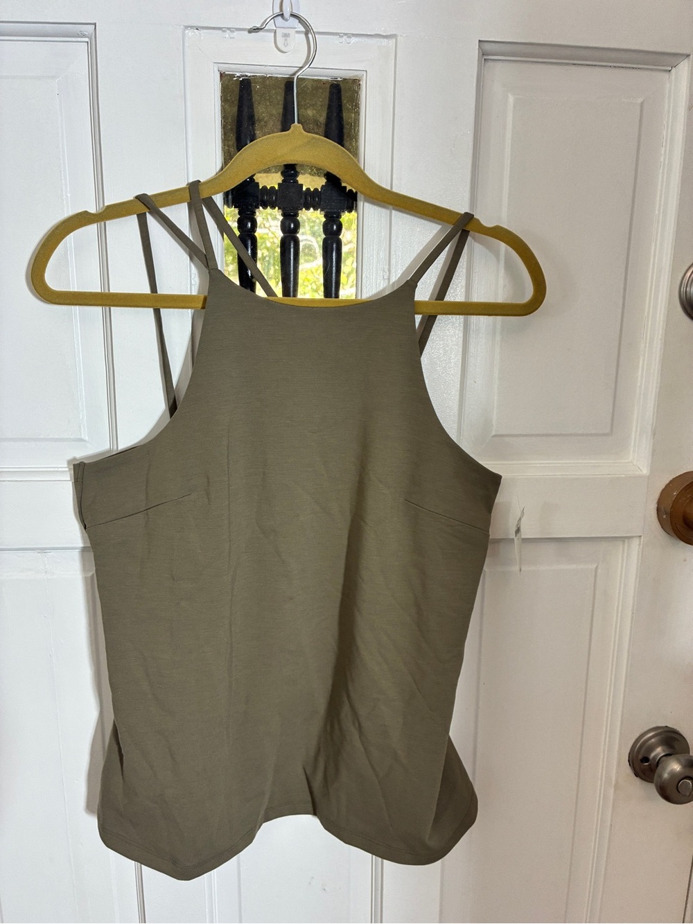 Banana Republic Olive Strappy Halter Camisole